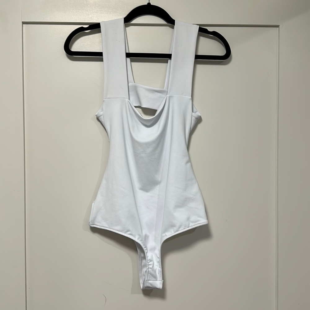 NWT free people strapped back body suit